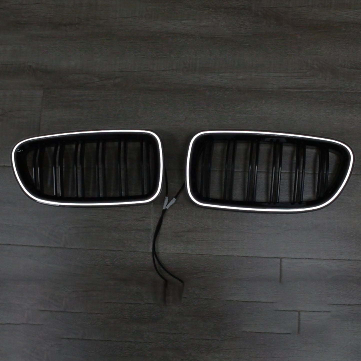 Kidney Bumper Grill Grille Fit BMW 5 Series F10 F11 2010-2016 Gloss Black 51137203649 51137203203