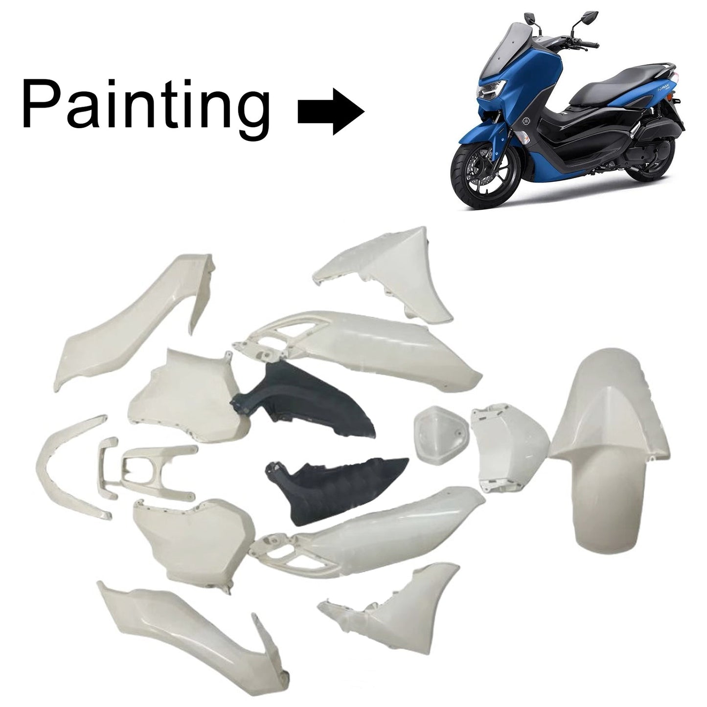 2020-2024 Yamaha NMAX 125 155 250 Injection Fairing Kit Bodywork