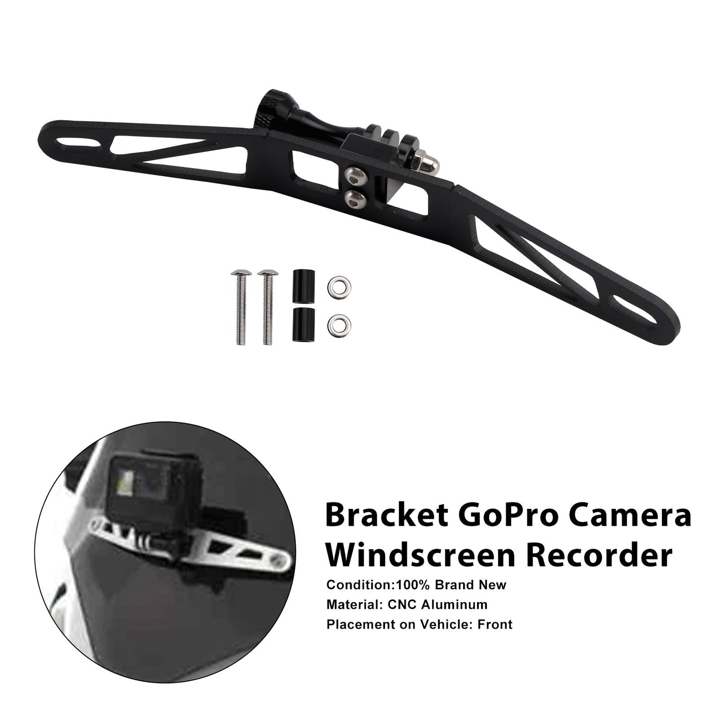 Bracket GoPro Camera Windscreen For BMW R1300GS S1000XR F900XR F850GS