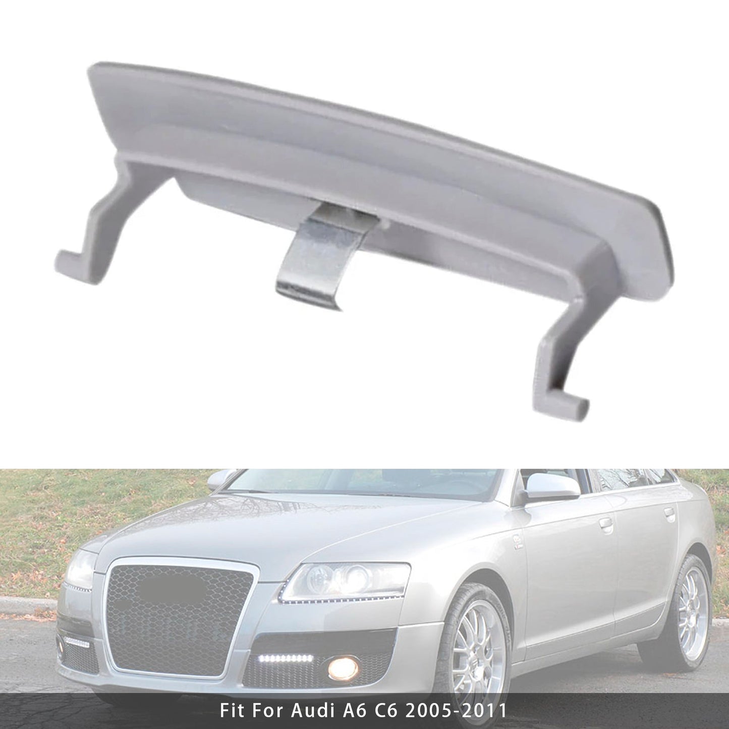 2005-2011 Audi A6 C6 Gray Console Center Armrest Lid Latch 4F0864245