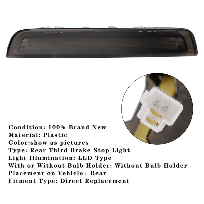 2012-2020 Toyota Yaris MK3 Hatchback Rear High Level Brake Light LED BLK