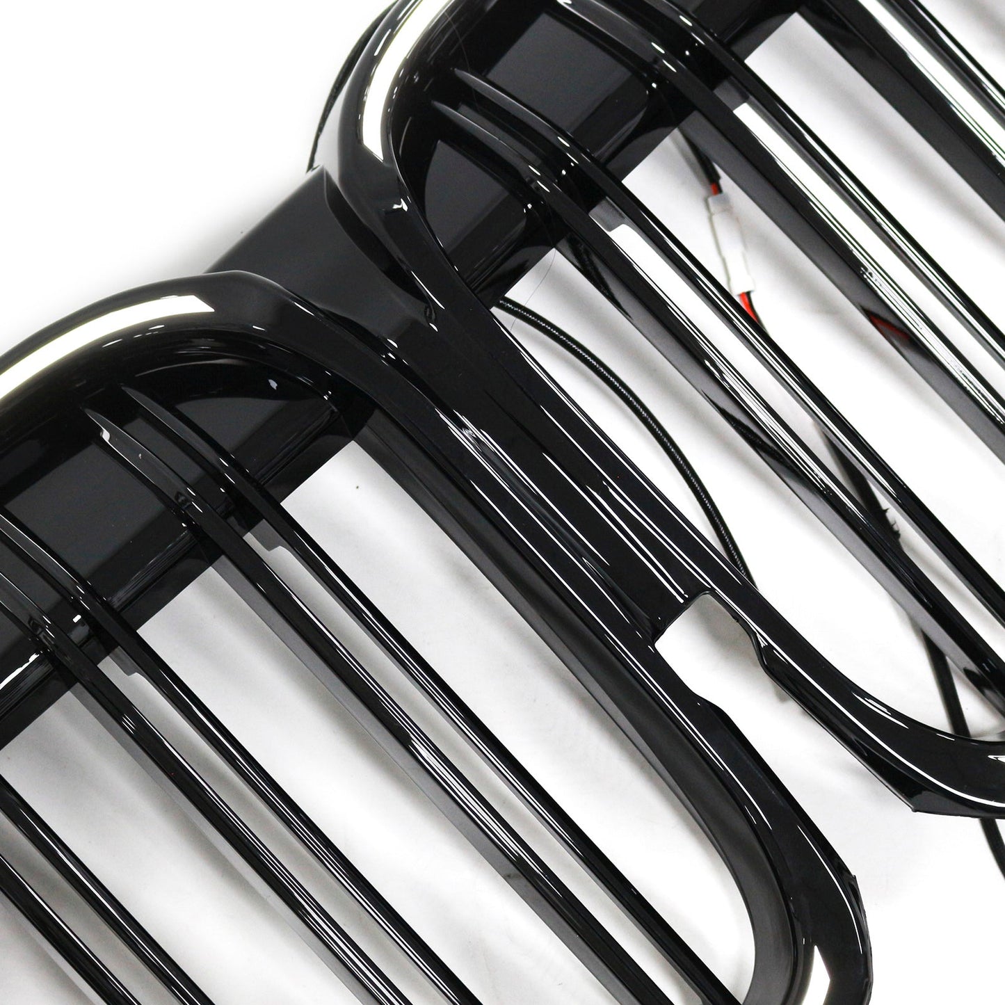 2019-2022 BMW 7 Series G11 G12 Double Slat Gloss Black Front Grill Grille