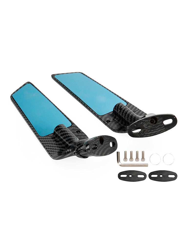 2013-2023 Honda CBR500R Wing Fin Spoiler Side Rearview Mirrors