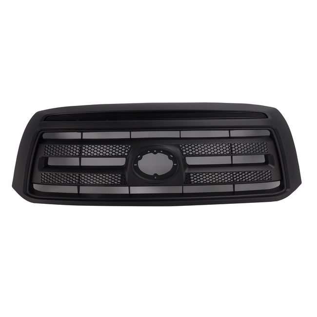 2010-2013 Fit Toyota Tundra Matte Black Front Bumper Grill Grille