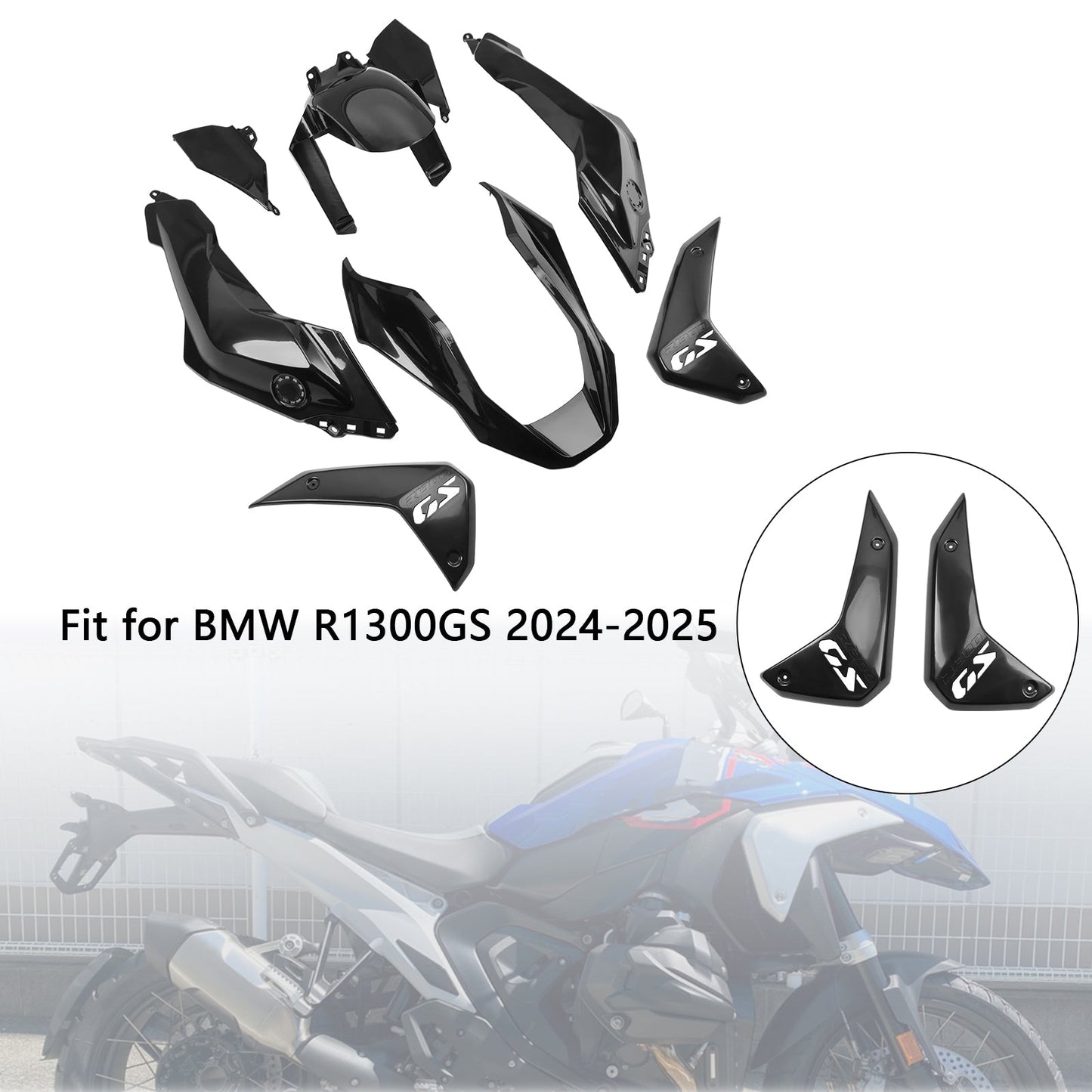 2024-2025 BMW R1300GS Bodywork Fairing Injection Unpainted