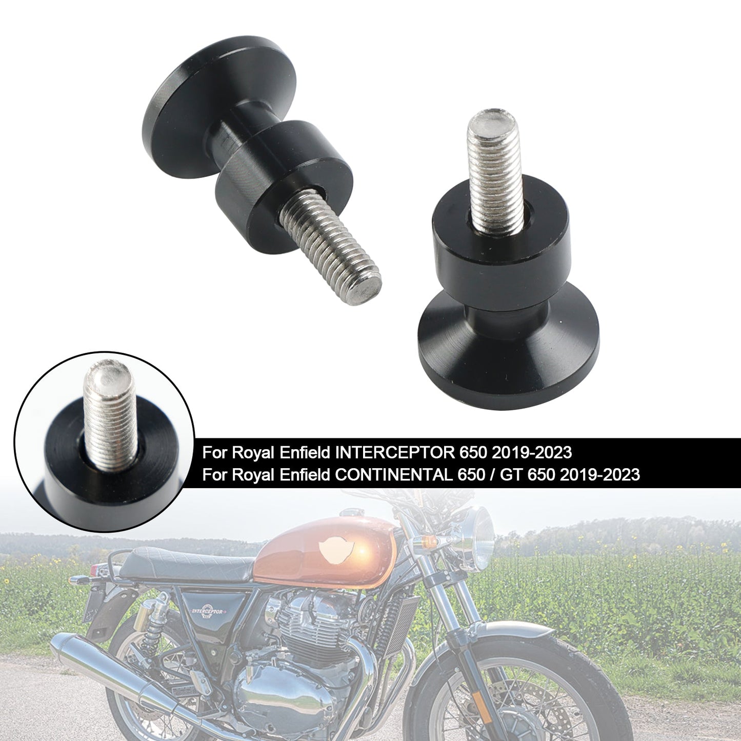 Swingarm Spools Slider Stand Screws Fit For KAWASAKI NINJA SUZUKI GSX-S CBR MONSTER