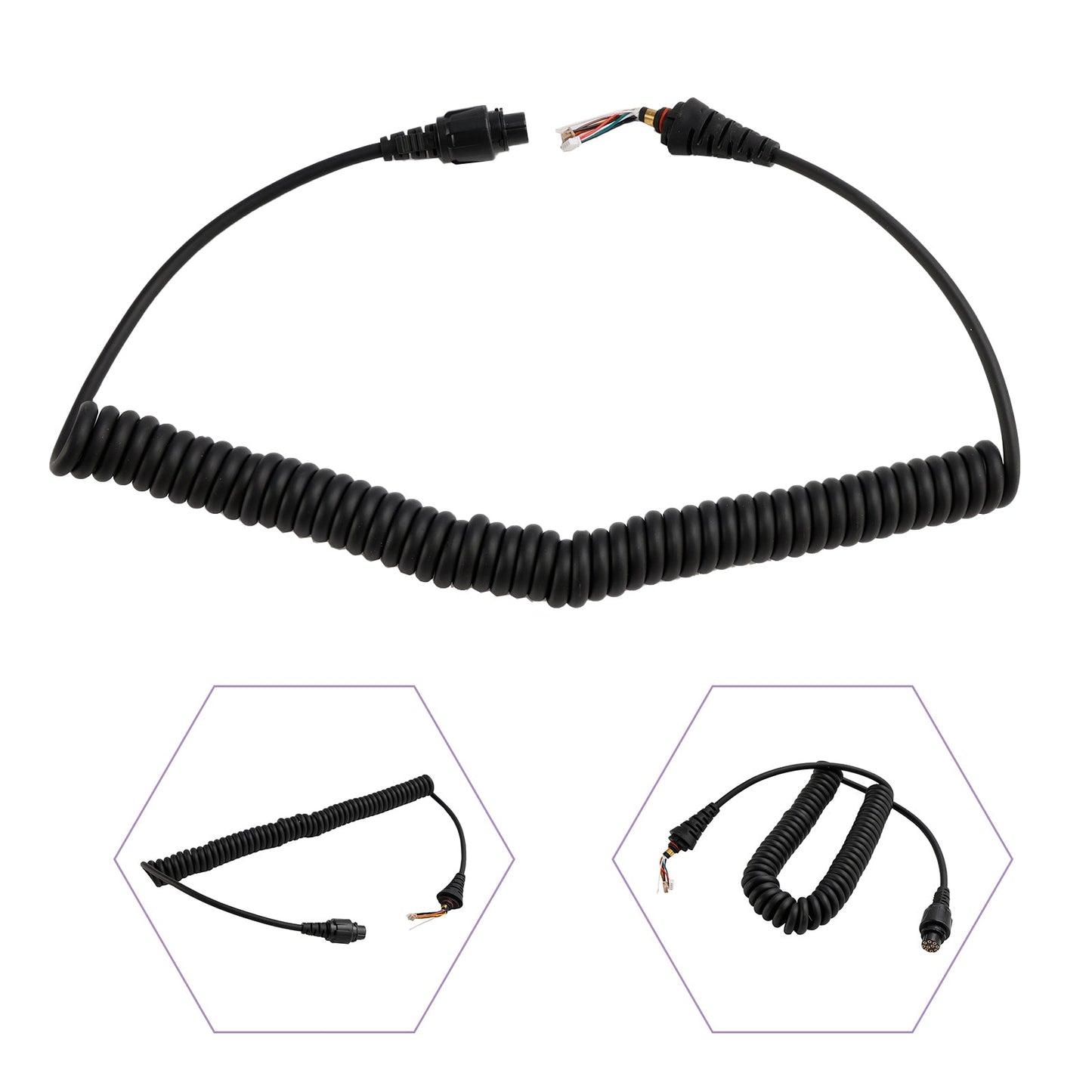 Car SM25A1 Display Screen Hand Microphone Cable For MD780 MD650 RD980 HM780 RD620