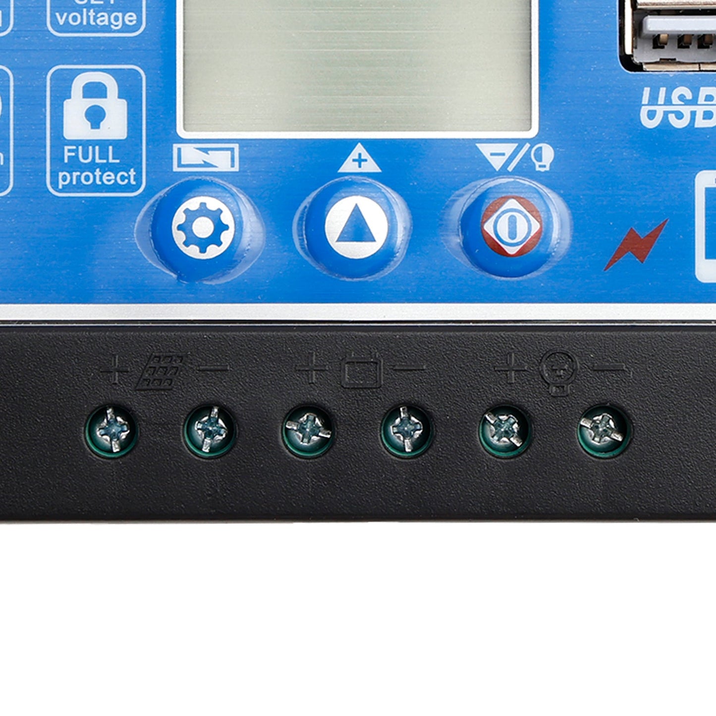 12V-60V PWM Solar Controller Display Current Solar Street Light Control 0V Start