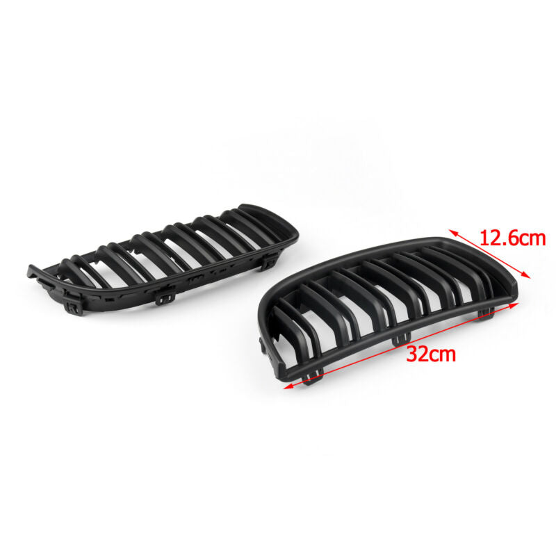 2004-2007 BMW E90 Sedan Wagon 320i Front Bumper Kidney Double Slat Grille