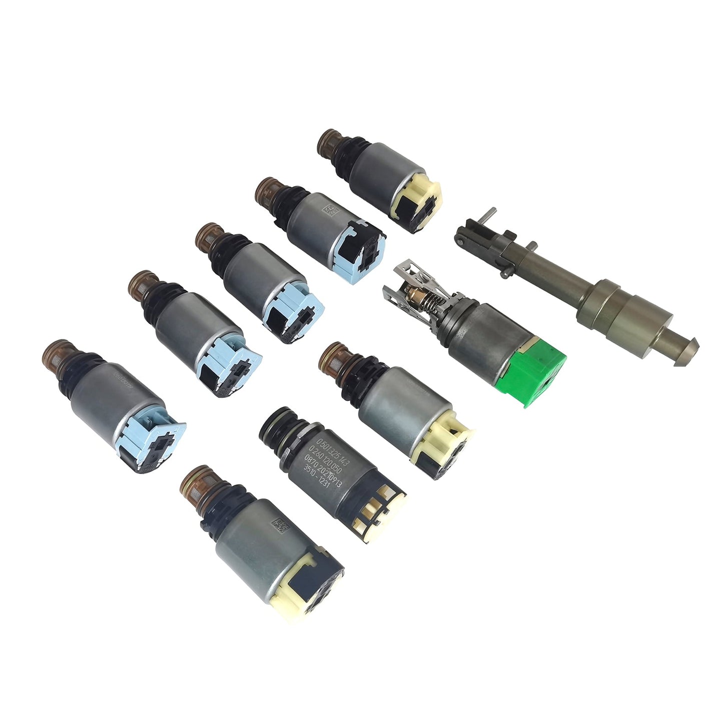 10pcs 8-Speed Automatic Transmission Solenoid Kit 8HP75 8HP50 For BMW For Dodge ForJeep For Alfa For Romeo