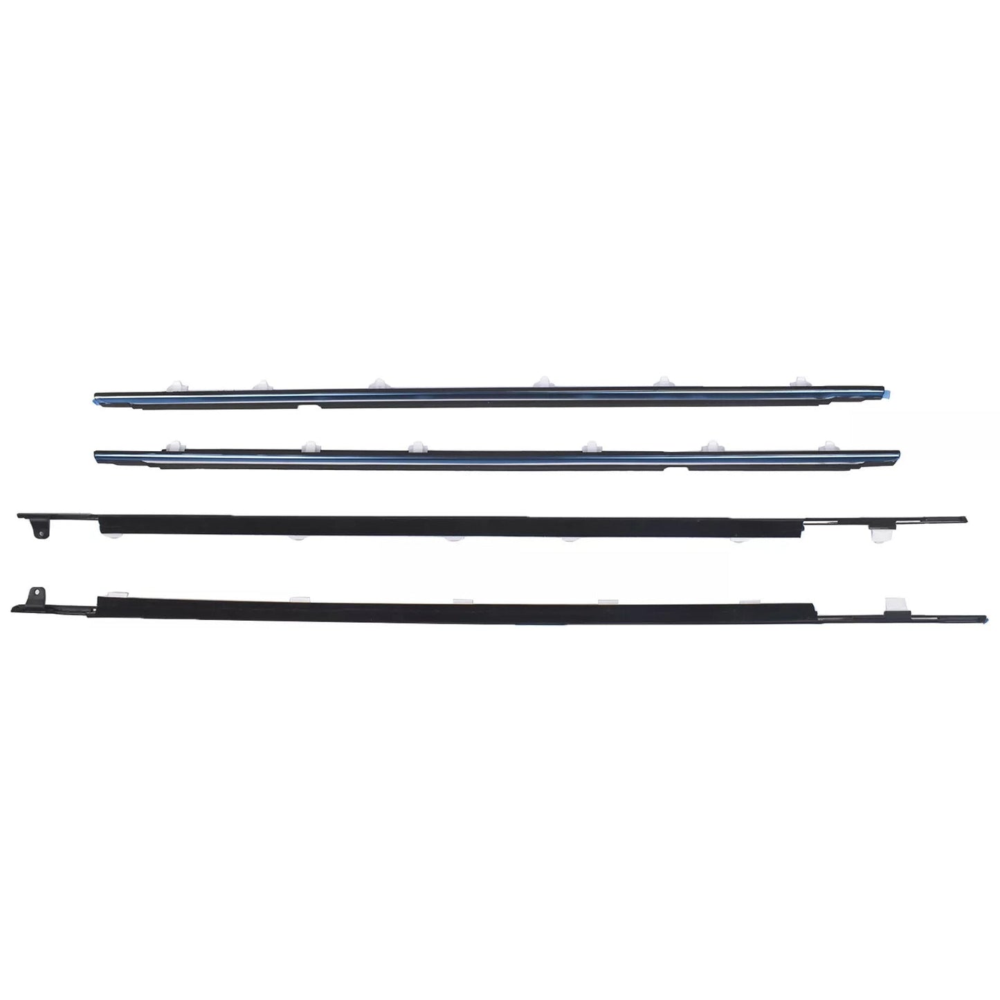 1991-1998 Toyota Land Cruiser 4PCS Door Belt Molding 75710-60021 75730-60020