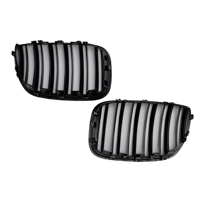 2004-2006 BMW X-Series X5 E53 Gloss Black Front Kidney Grille Grill