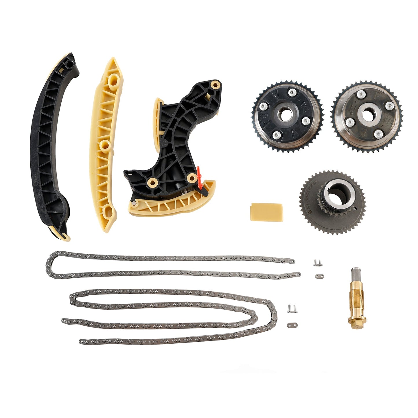 2002/05-2007/02 Mercedes-Benz C-Klasse W203 C 180 Kompressor Timing Chain Kit & Camshaft Gears & Head gGasket Set 2710500647
