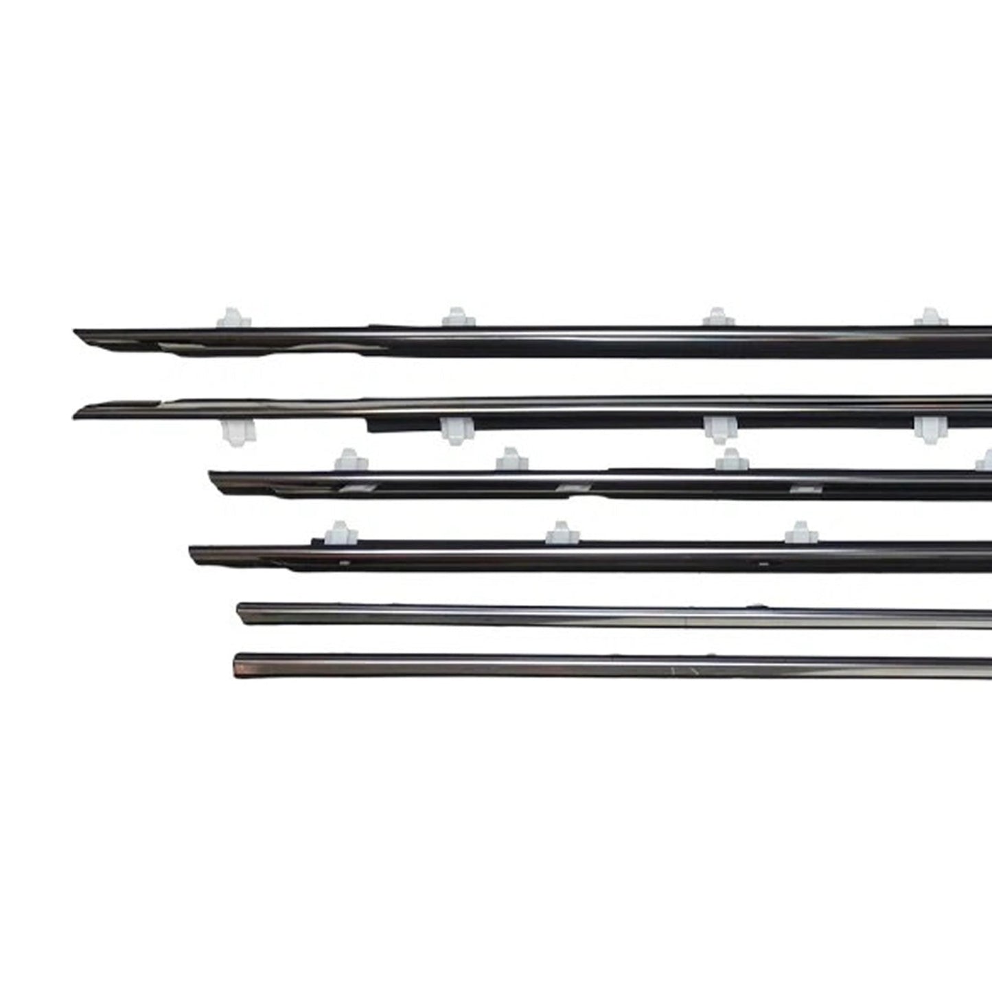 1991-1997 Toyota Land Cruiser 80 Series 6PCS Door Belt Molding 75710-60011 75720-60011