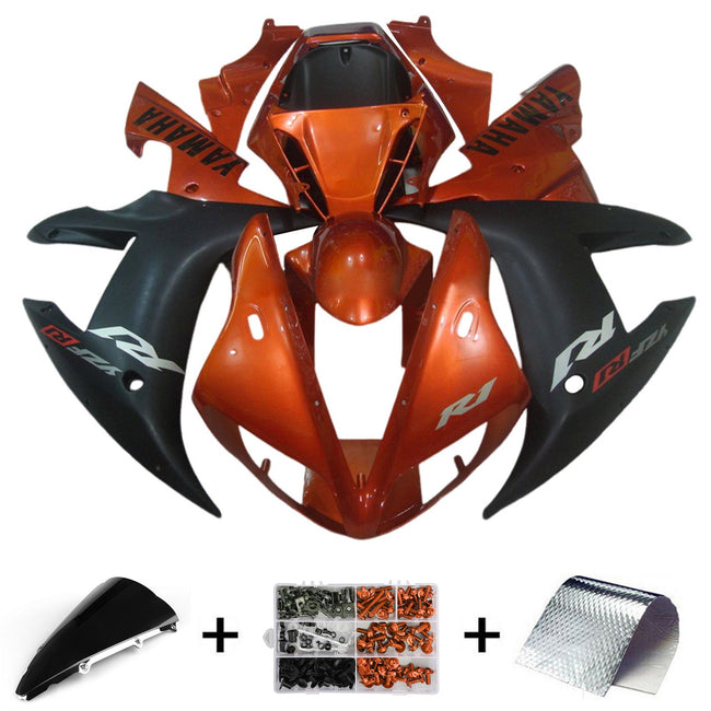 2002-2003 Yamaha YZF 1000 R1 Injection Fairing Kit Bodywork Plastic ABS