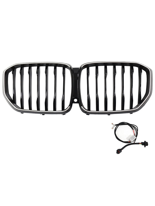 2019-2022 BMW X5 G05 Gloss Black Front Kidney Grille M-Performance