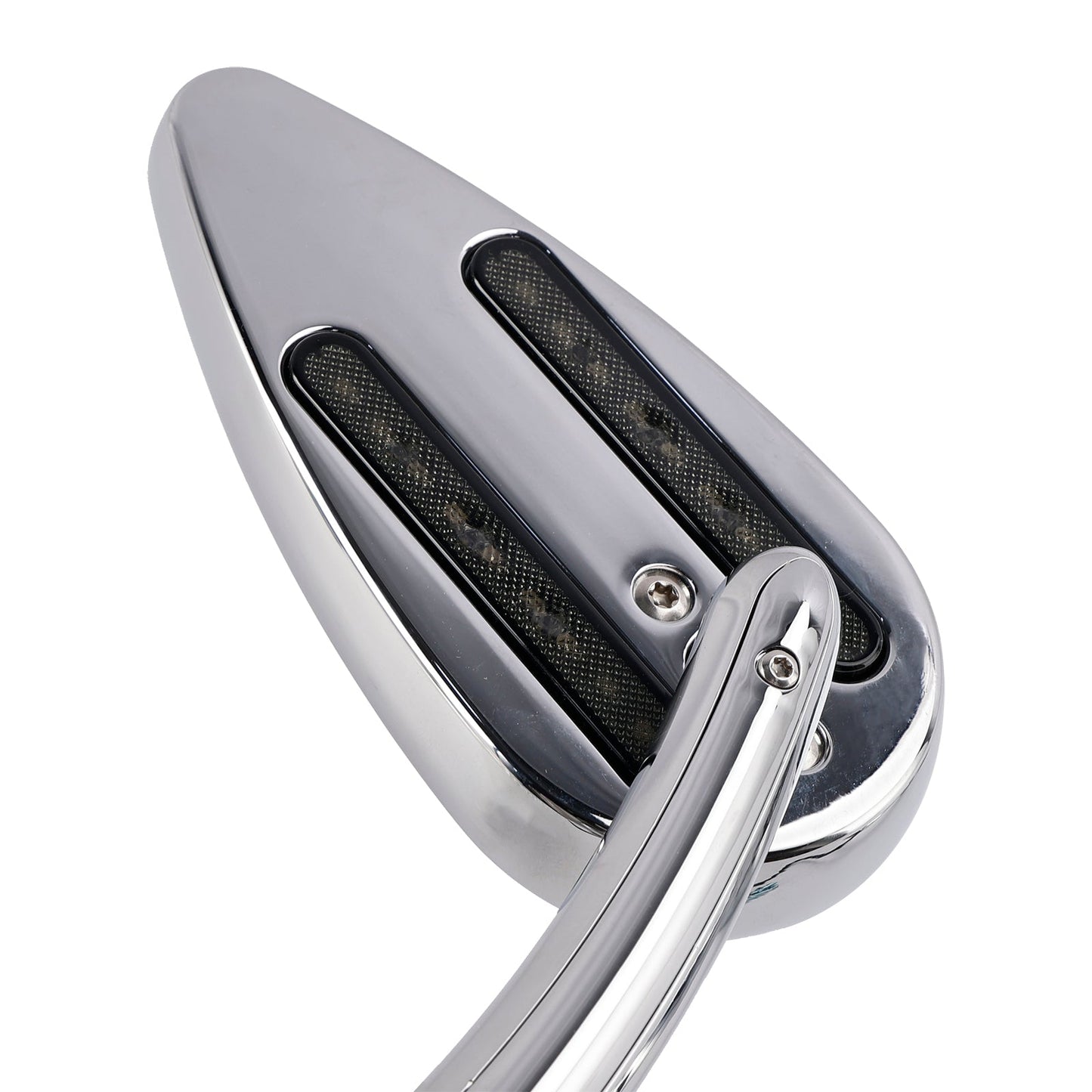 1990-2021 Electra Street Road Glide Chrome Custom LED Turn Signal Mirrors