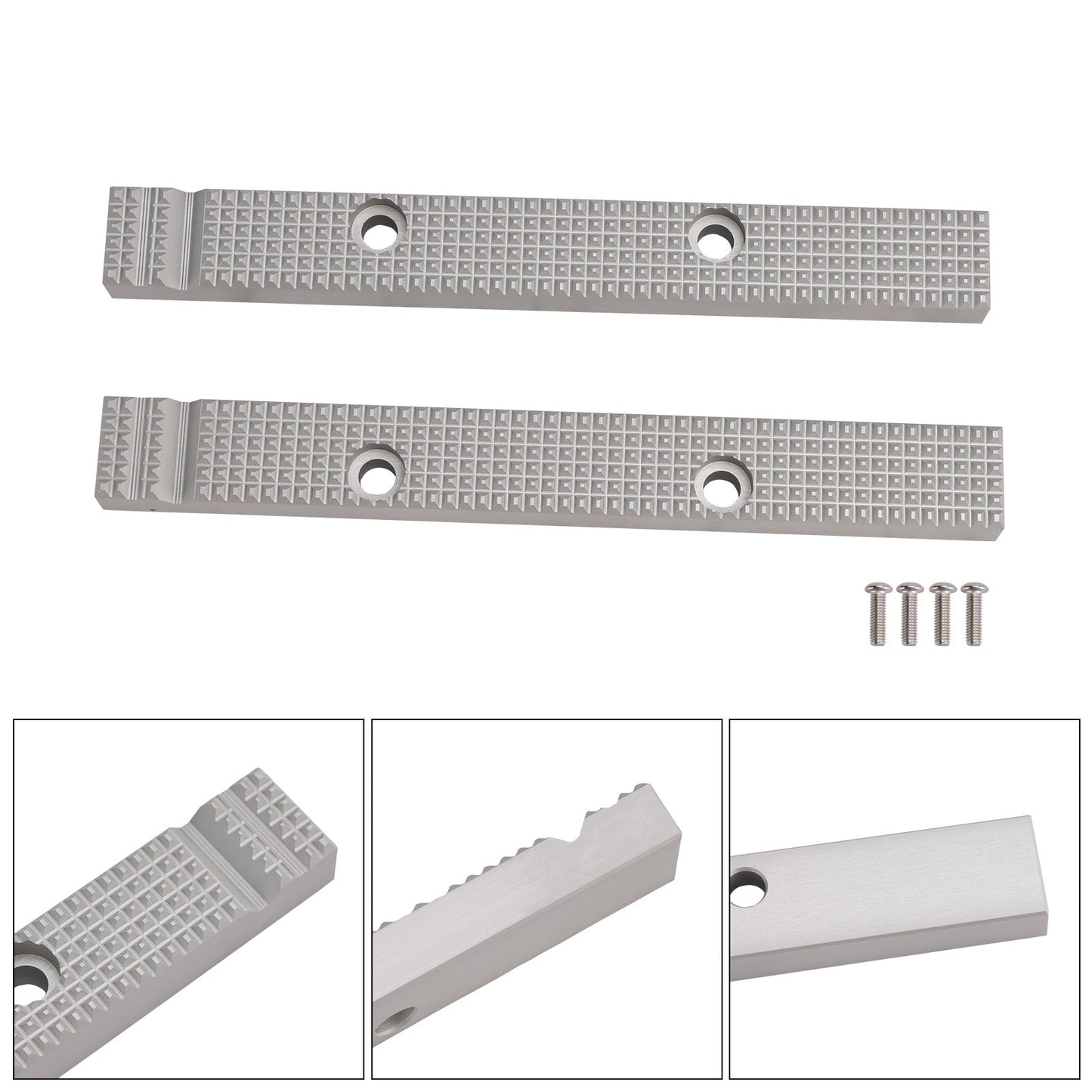 An Fitting Vise Jaw for most Older USA Models 6 1/2" Reversable Gray Vises for Craftsman