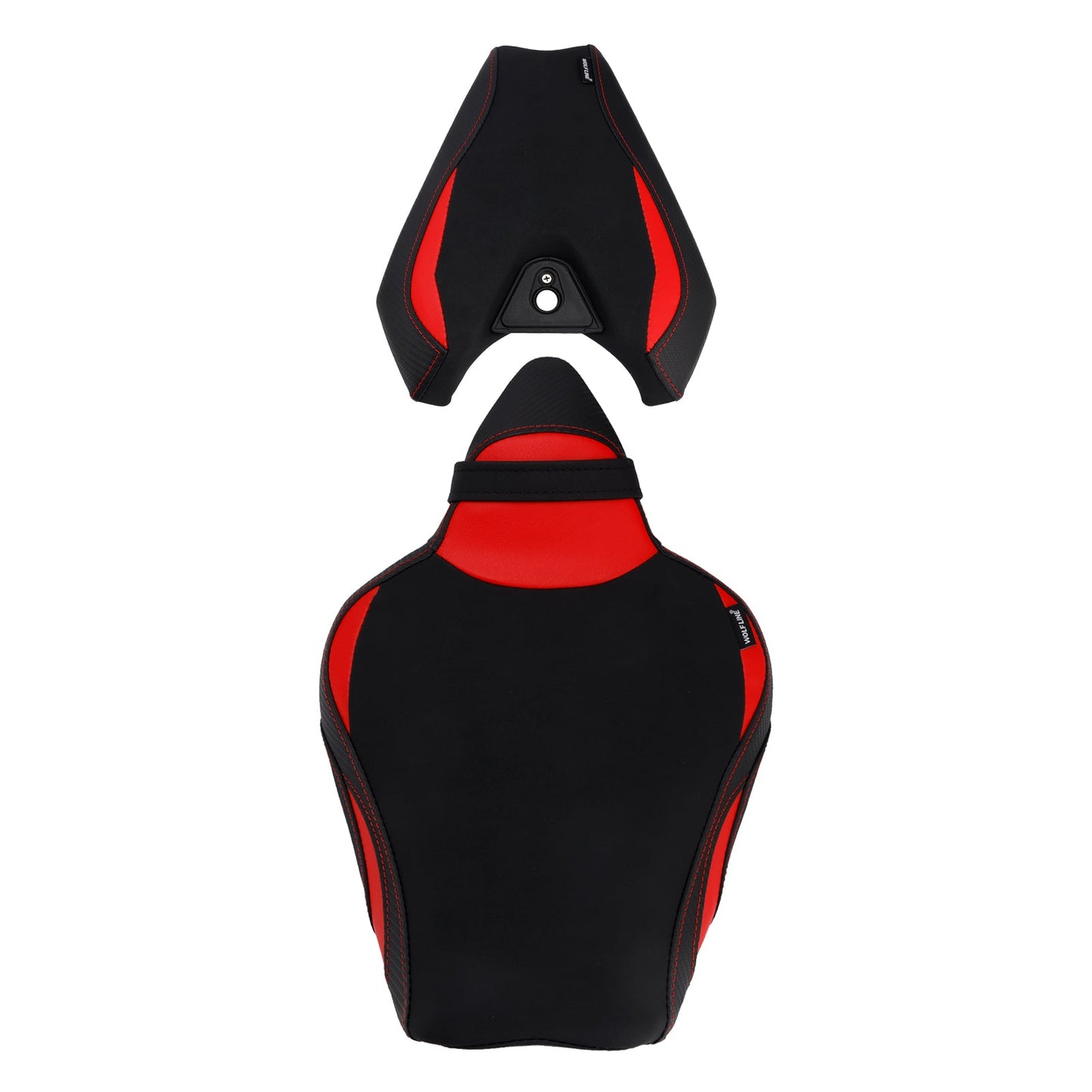 2014-2025 2024 For Kawasaki Z1000 Front&Rear Raider Passenger Cushion Kit Red
