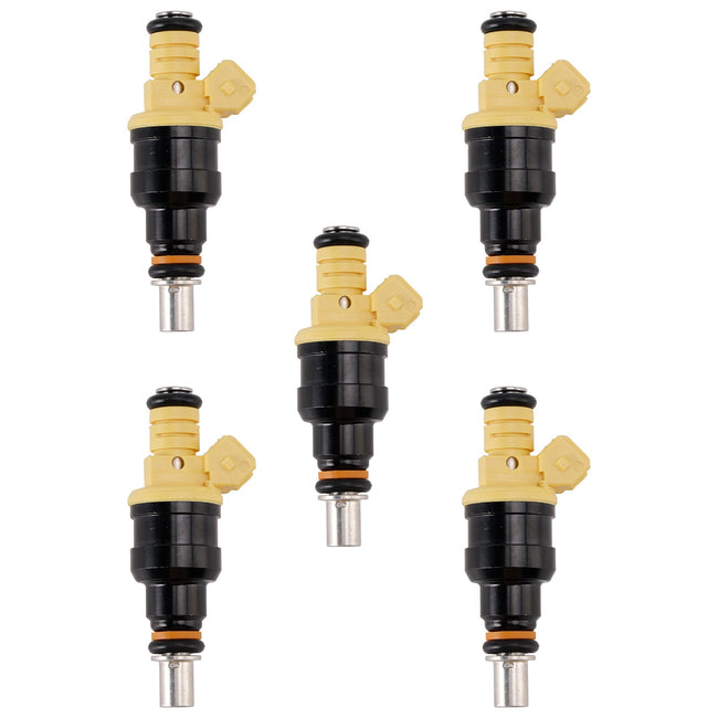 5PCS Fuel Injector 0280150779 Fit Volvo 850 2.4L 2.0L I5 1991-1997 852-12141