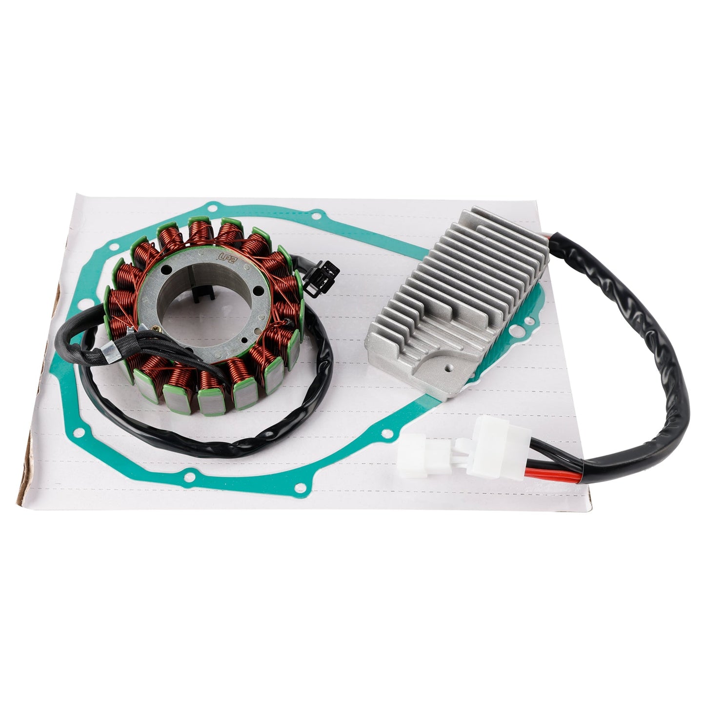 1983-1984 Yamaha XVZ1200 Venture Stator Regulator Rectifier & Gasket 26H-81410-10 3JP-15451-00