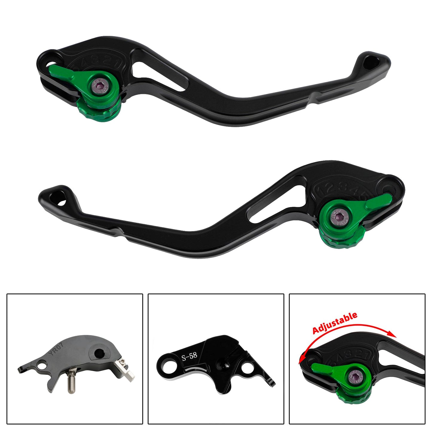 2022-2023 YAMAHA FZ-10/SP NEW Short Clutch Brake Lever