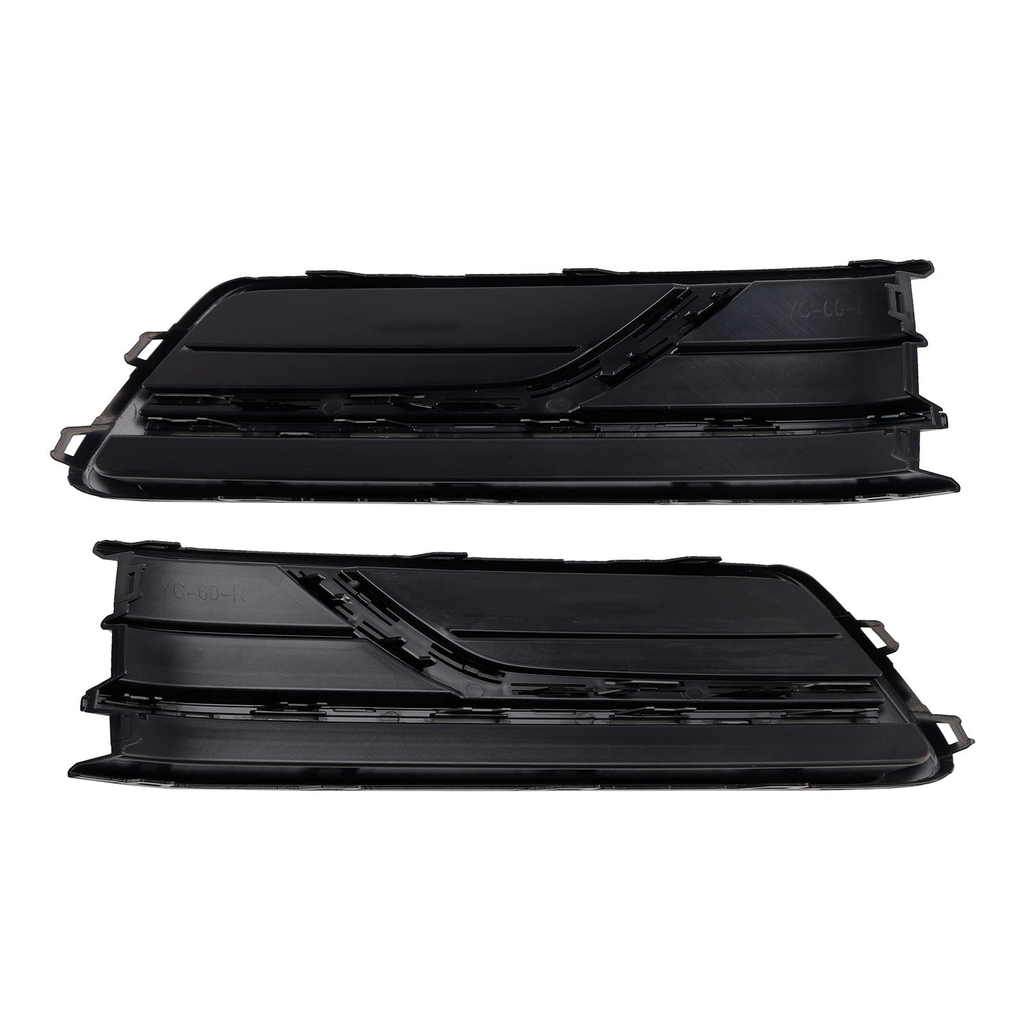 Front Left and Right Side Fog Light Cover Grille Fit VW Passat B8 2016-2018