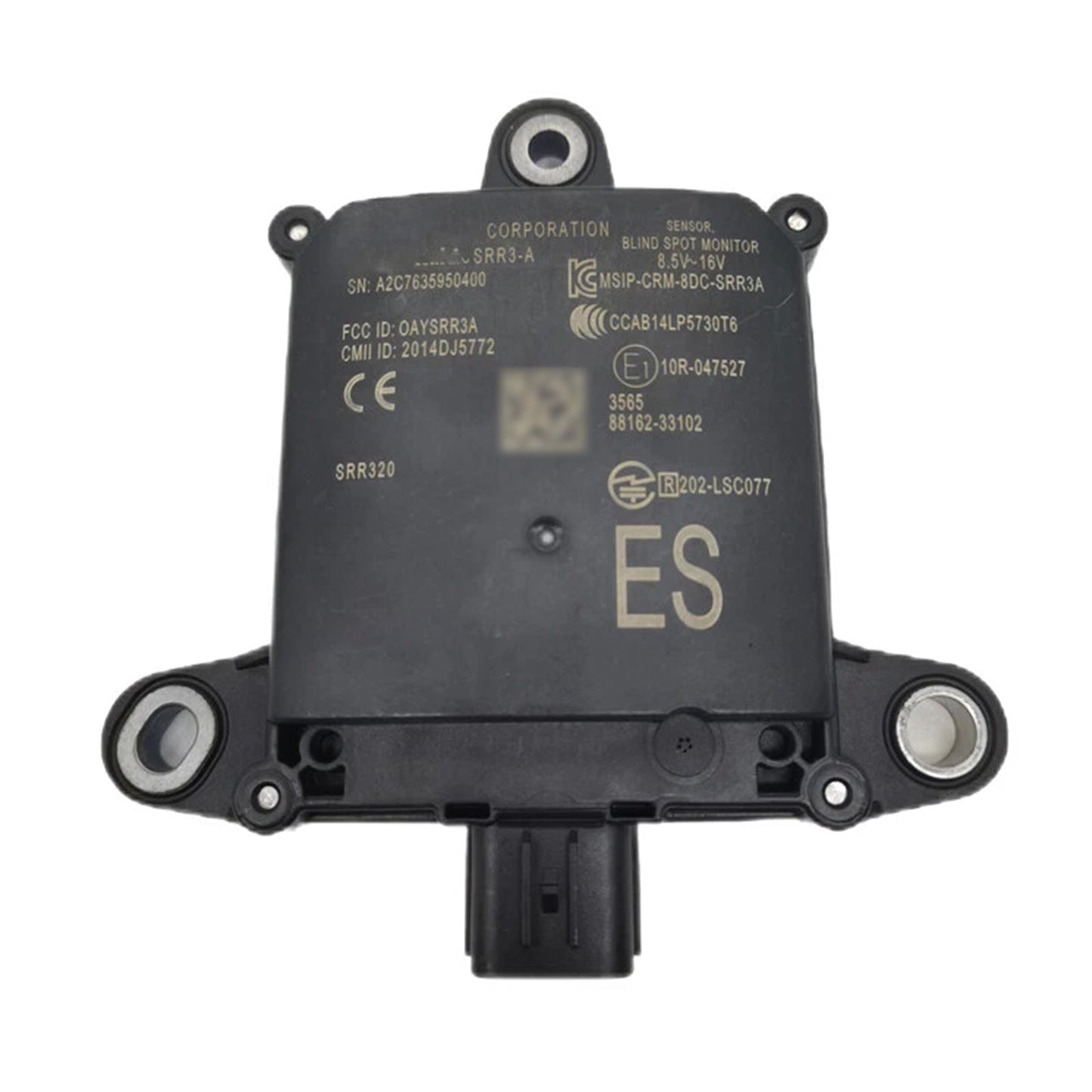 2019 For LEXUS ES350/300H Rear Blind Spot Radar Sensor Module 88162-33102