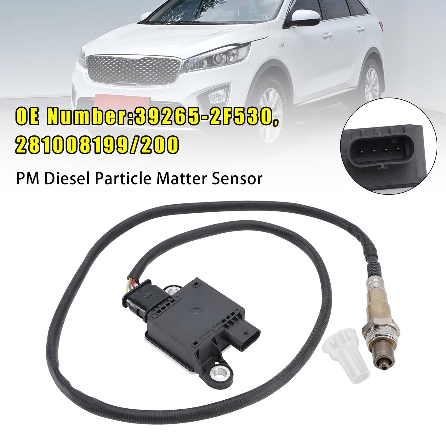2015-ON For Kia Sorento III (UM) 2.0 CRDI 4WD D4HA 136KW PM Particle Matter Sensor 39265-2F530