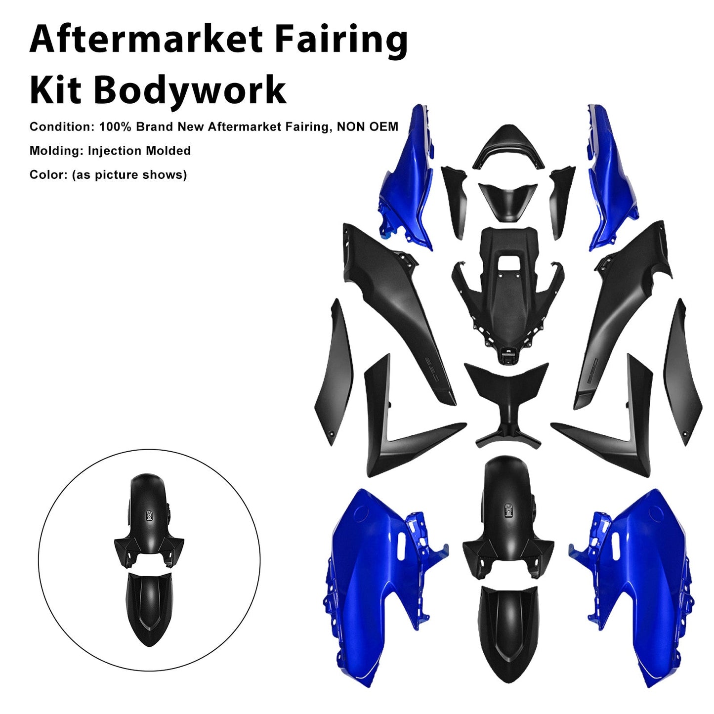 2025-2026 for Yamaha TMAX560 Injection Bodywork Fairing Kit