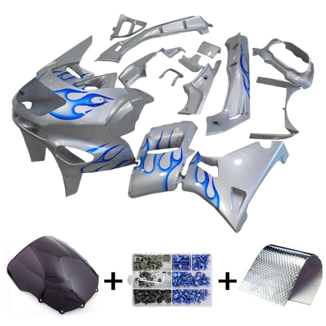 1993-2007 Kawasaki ZZR400 1998-2003 ZZR600 Injection Fairing Kit Bodywork Plastic ABS