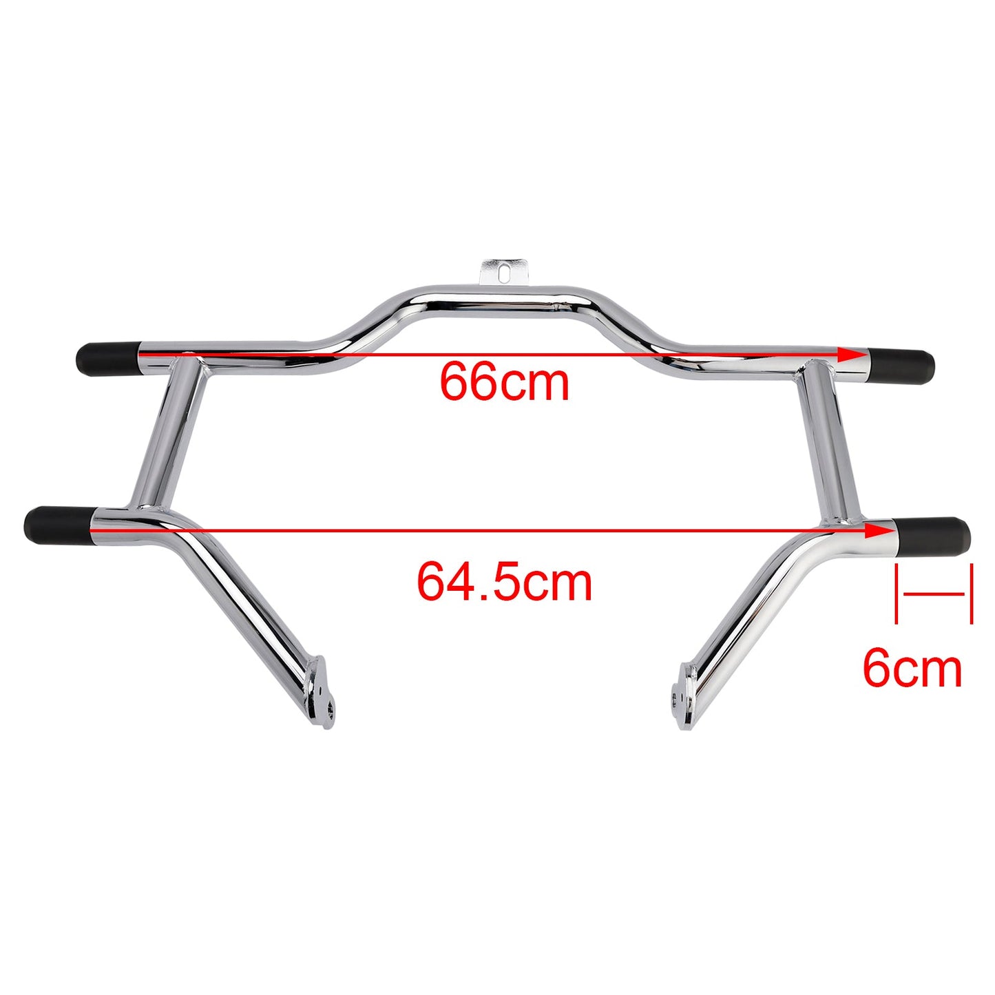 Bumper Engine Guard Fairing Mount Crash Bar Kit Fits For Cvo Road King Black
