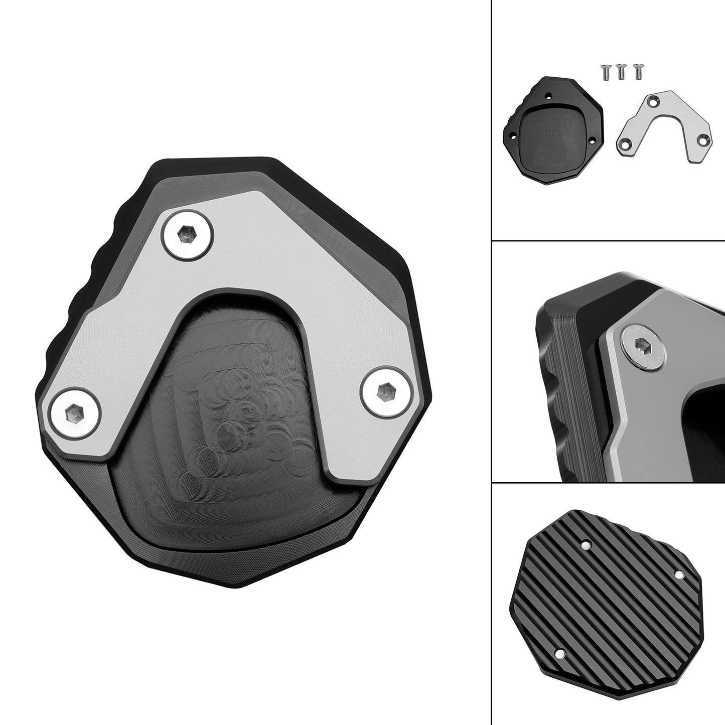 2023-2024 Kickstand Enlarge Plate Pad fit for Honda XL 750 Transalp CB750 Hornet