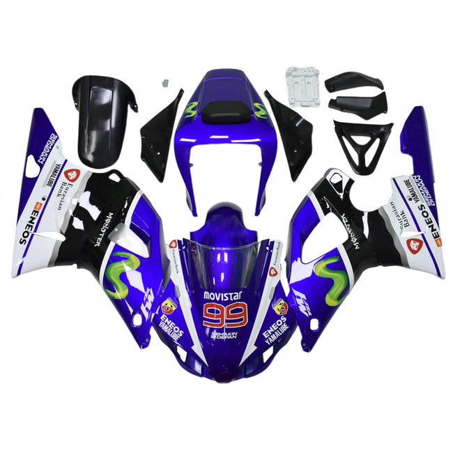 1998-1999 Yamaha YZF-R1 Injection Fairing Kit Bodywork Plastic ABS