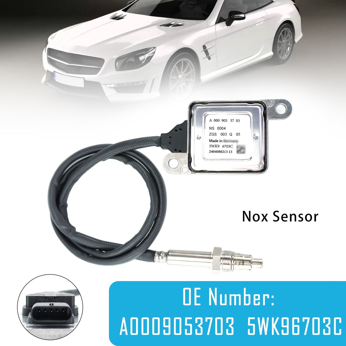 2016.01-2020.04 For MERCEDES-BENZ SL 400 (270KW,367PS) Nitrogen Oxide Sensor Nox Sensor 5WK96703C