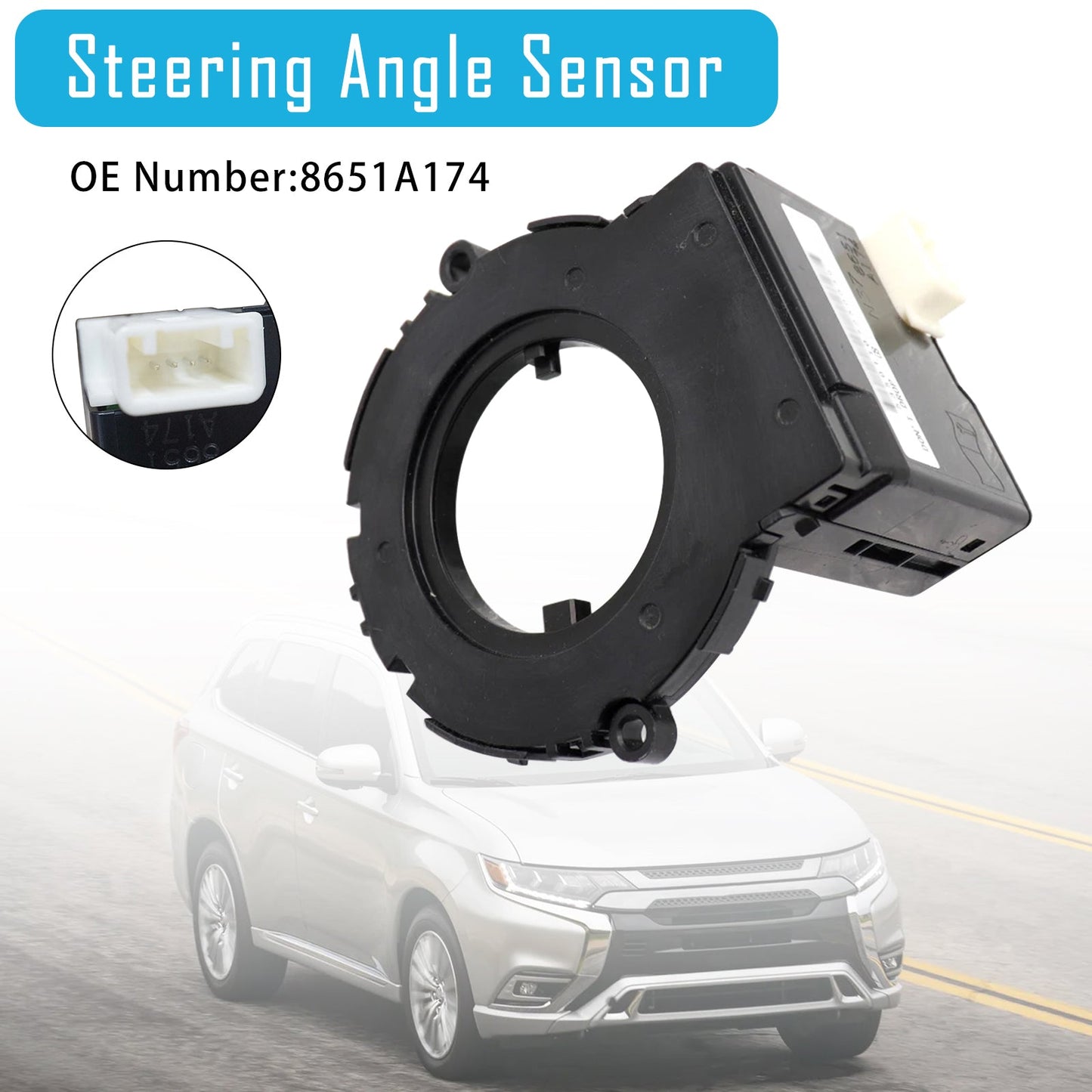 2011-2024 For Mitsubishi Outlander Sport Steering Angle Sensor 8651A174