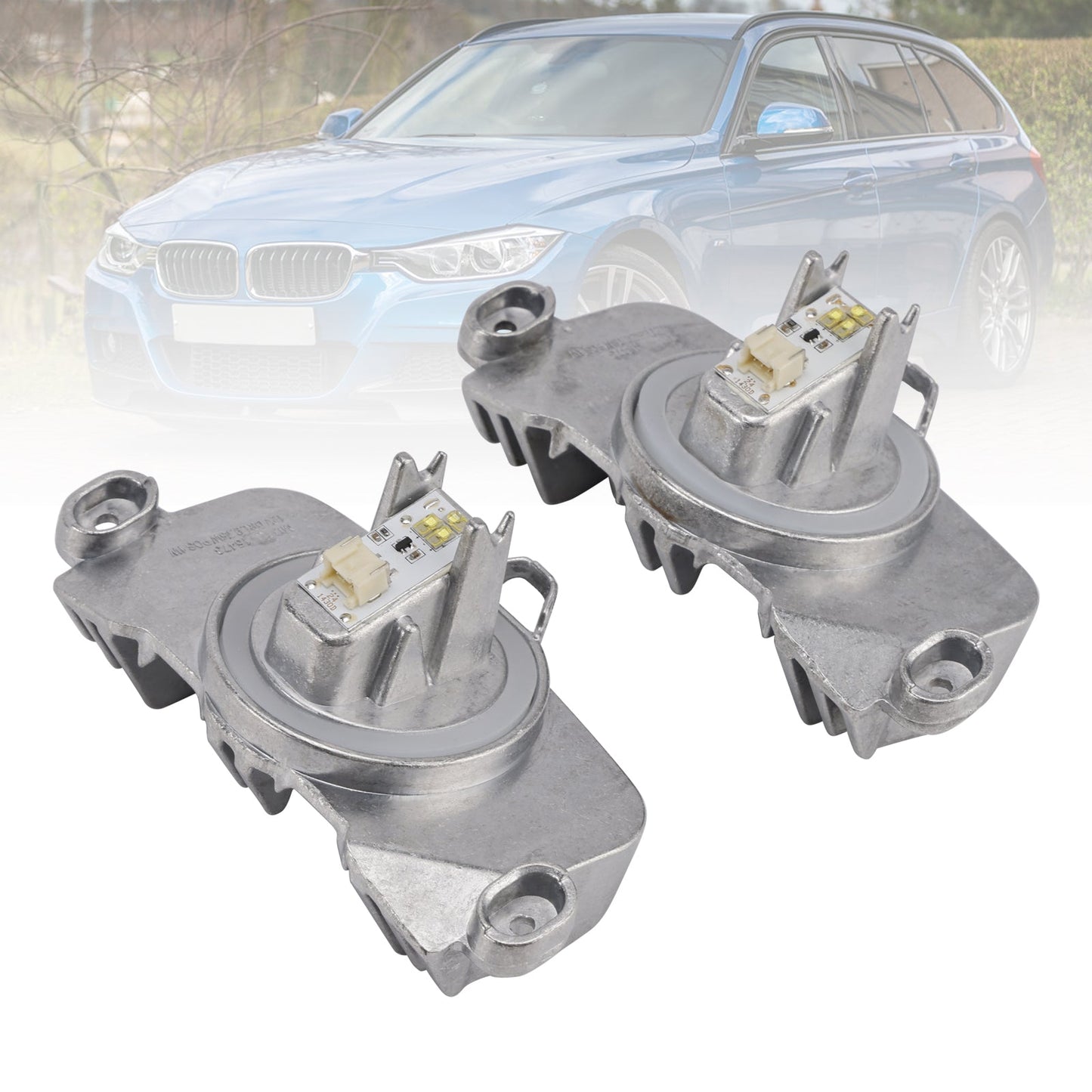 2pcs LED Angel Eyes Ring Light Module Diode 63117398766 For BMW F30 F31 F34