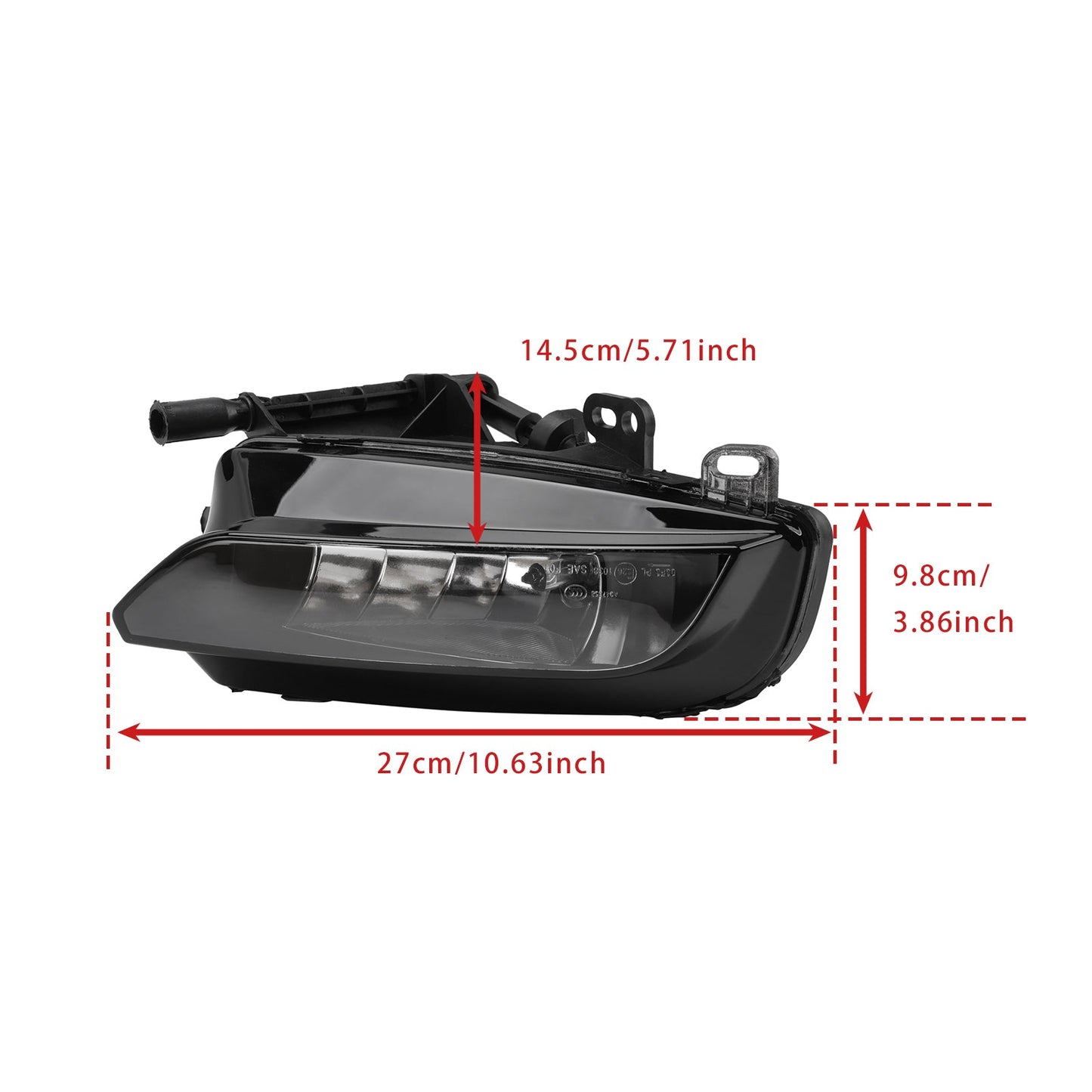 2015-2016 Audi A3 Sportback 1Pc Front Right Fog Light With Bulbs 8V0941700C
