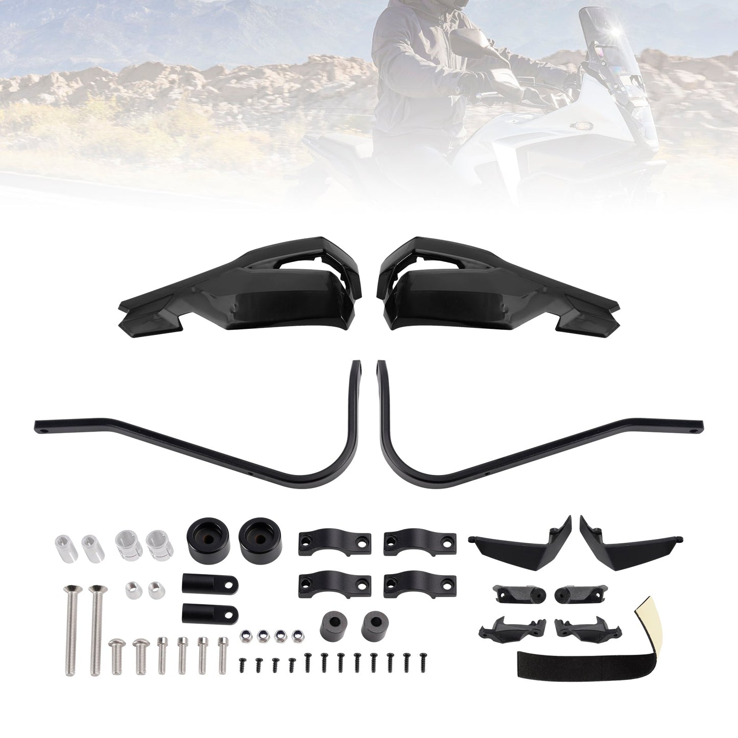 Handguard Protector for Honda NX400 NX500 2024- CB500X 2019-23 CB400X 2020-2023