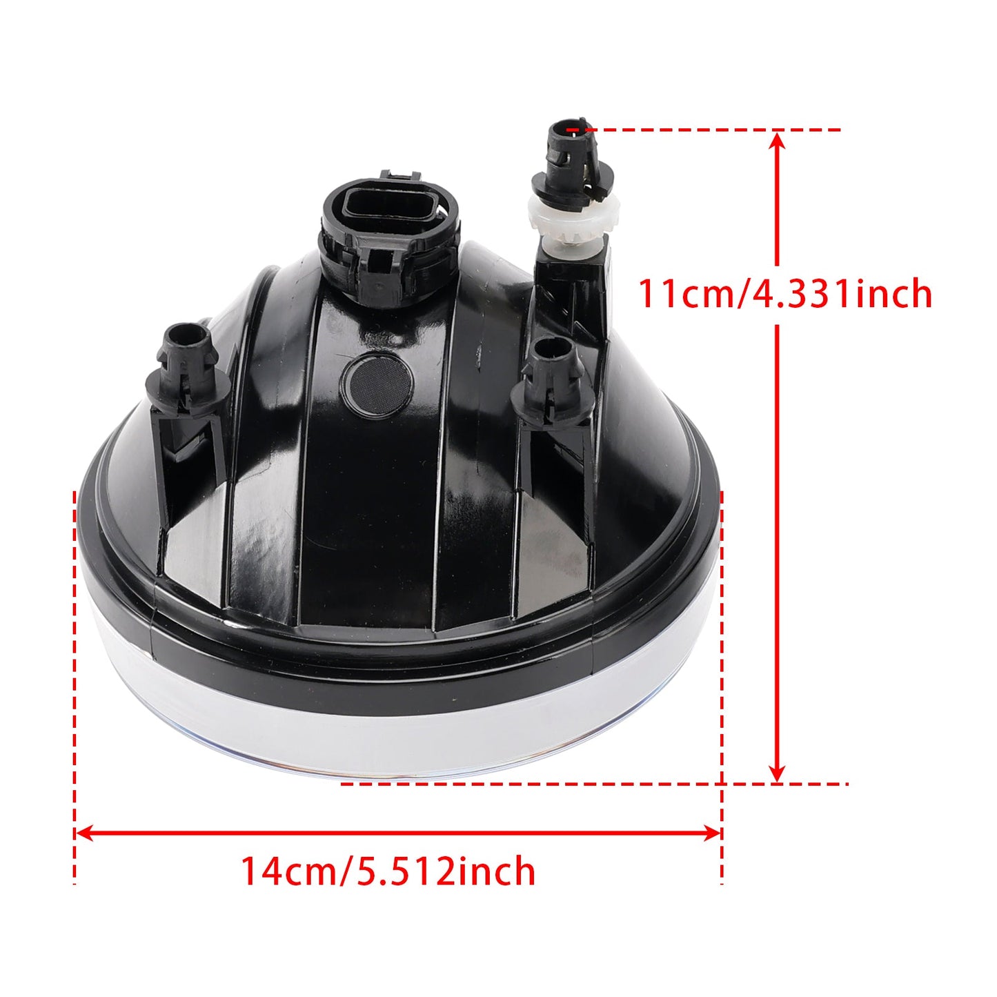 2007-2013 GMC Sierra 1500 Pair Front Fog Lights Lamps With Bulbs