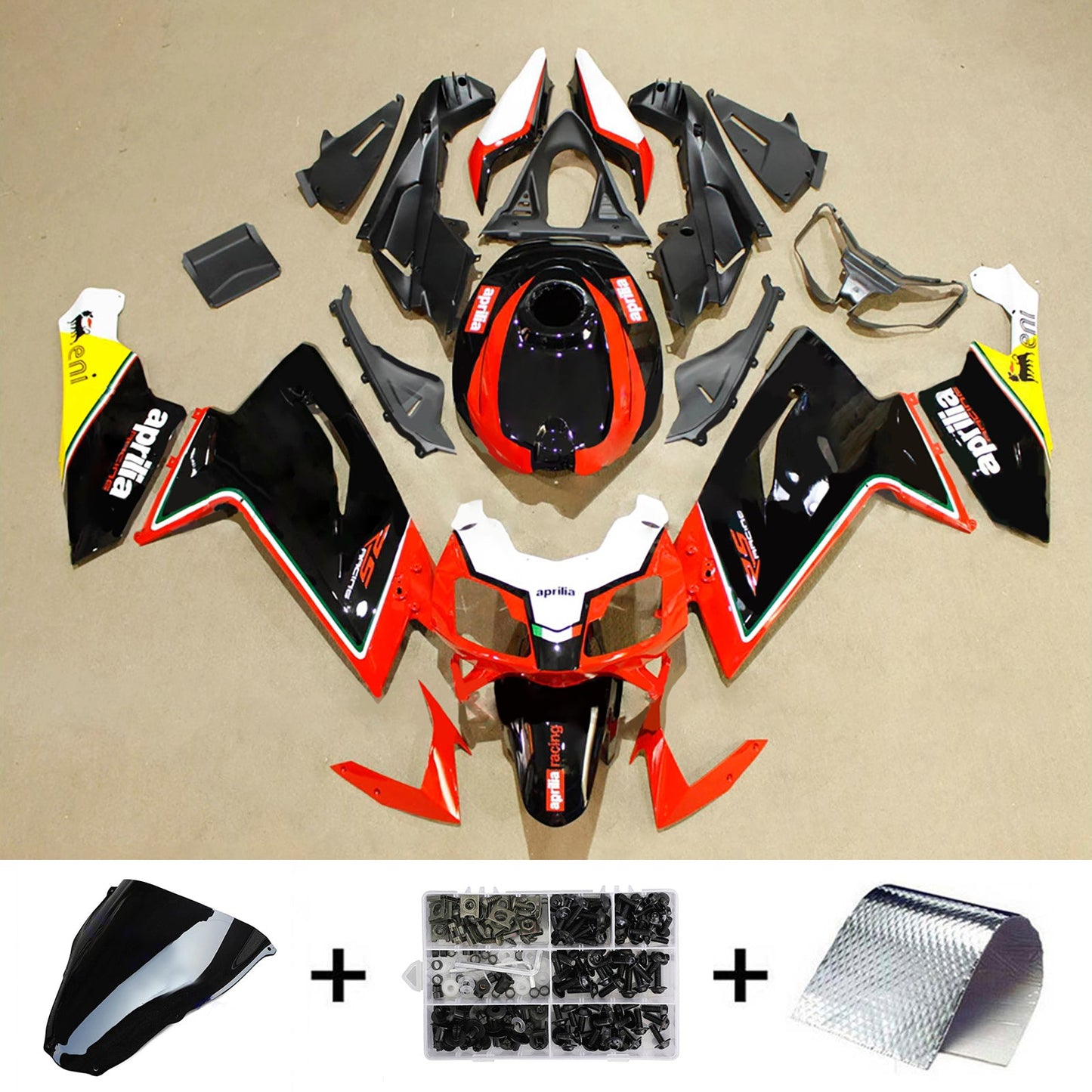 2006-2011 Aprilia RS125 Injection Fairing Kit Bodywork Plastic ABS