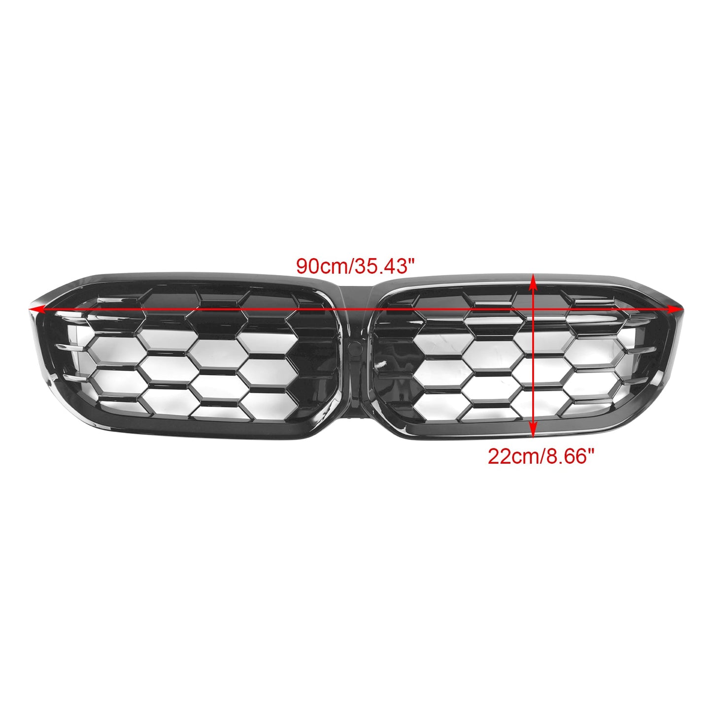 2023-2024 BMW G20 320i 330i M340i Gloss Black Front Kidney Grill Grille