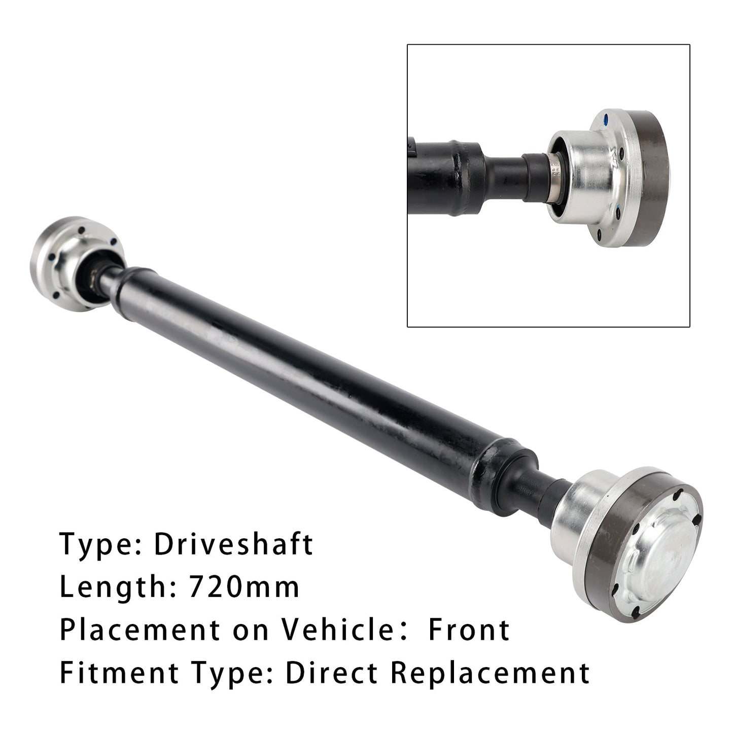 2009-2017 Land Rover Discovery MK IV SUV Front Driveshaft Prop Shaft TVB500160 TVB500510