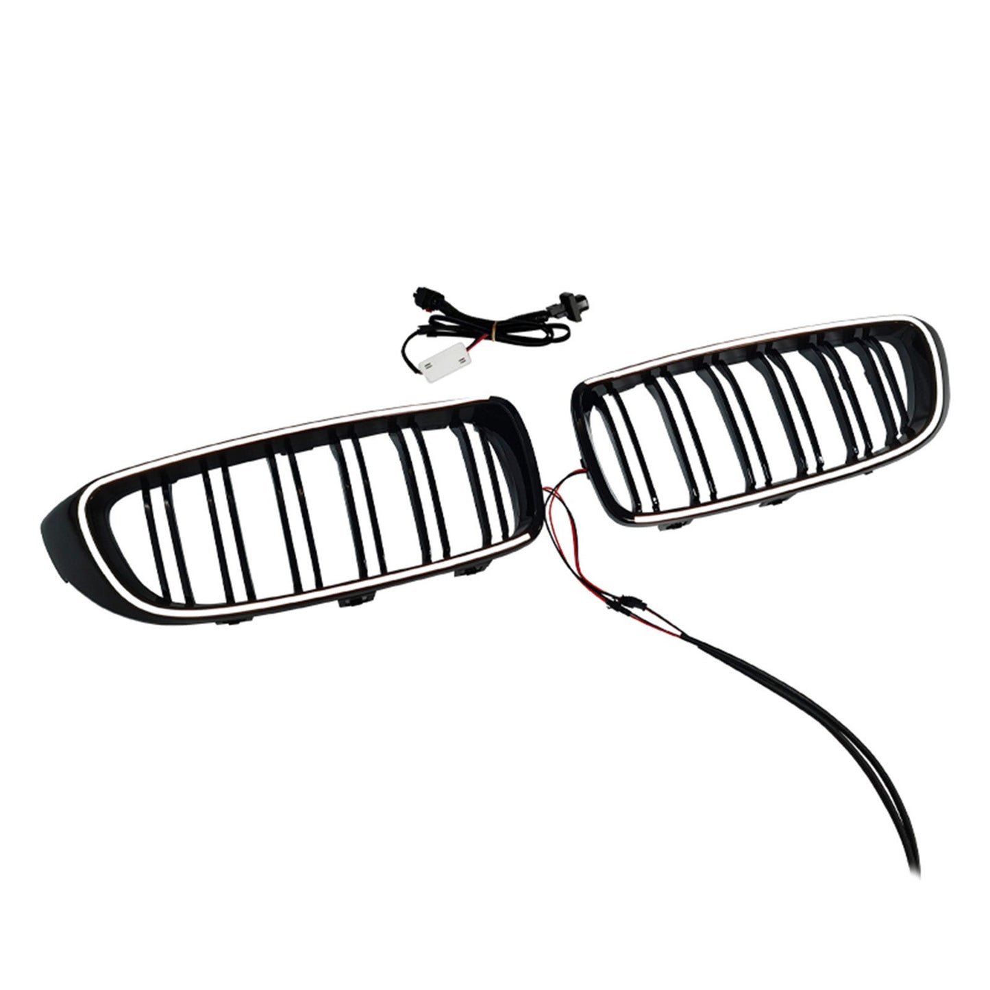 2014-2020 Fit BMW F32 F33 F36 F82 Black Front Kidney Grille Grill Dual Slat