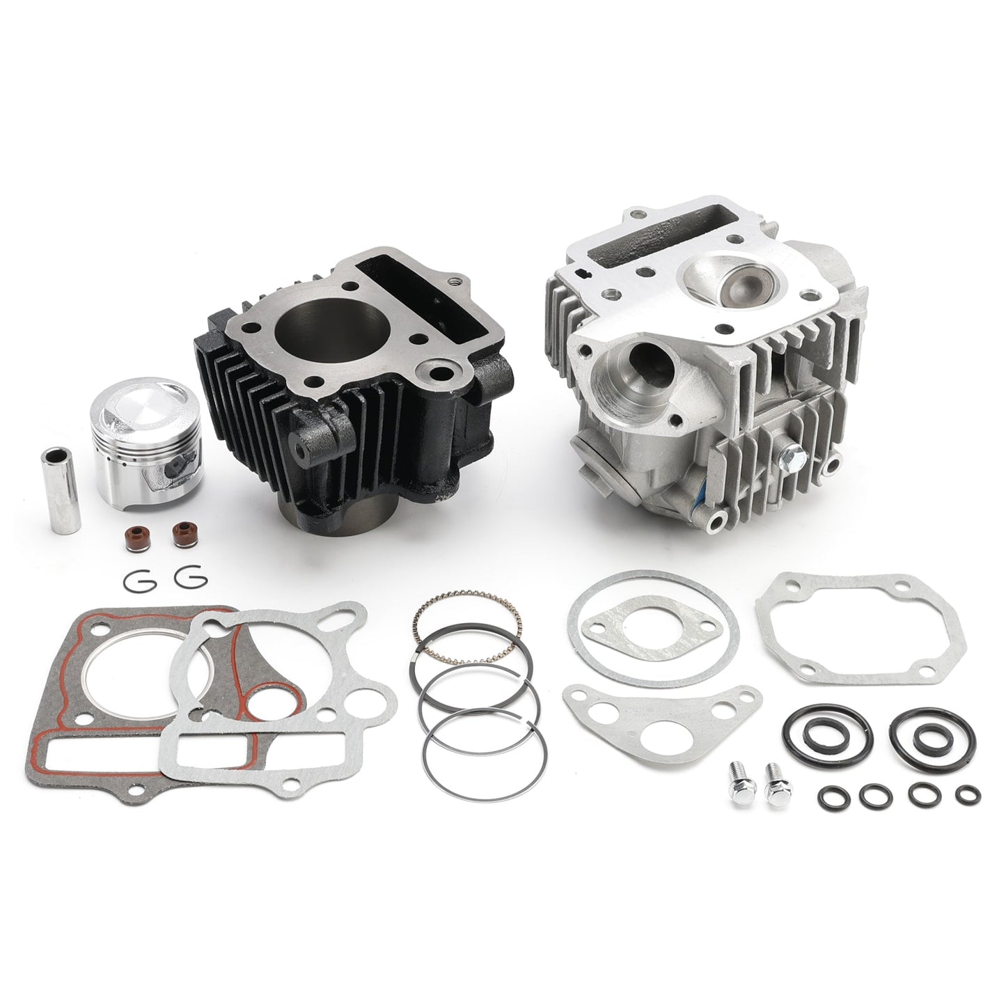 2004-2009 2011-2012 Honda CRF70F Top End Rebuild Kit Cylinder Head Piston 12101-GB0-910 12200-GB0-913