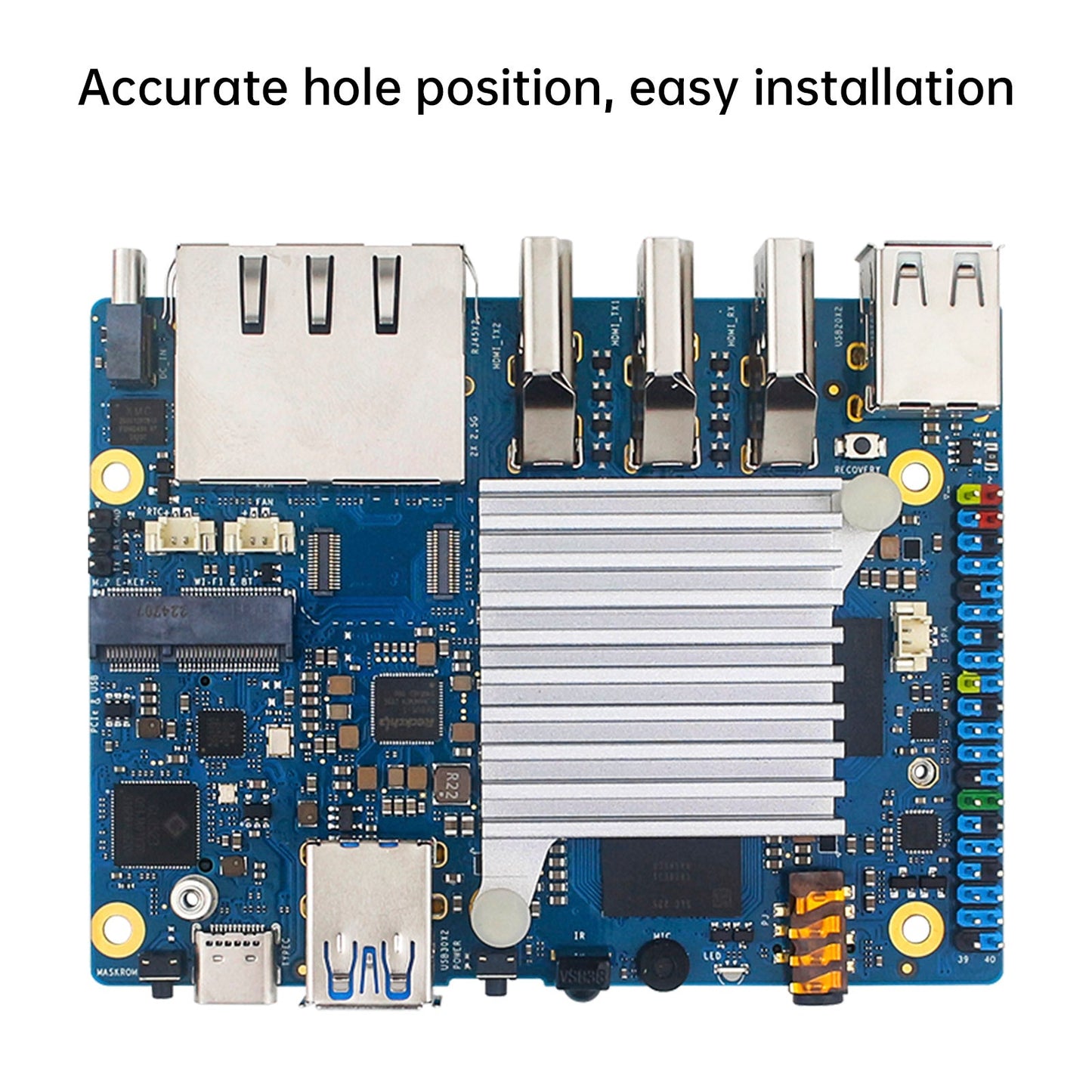 Orange Pi 5Plus Heat Sink Pi5 High temperature resistance CPU Heat Sink Cooling