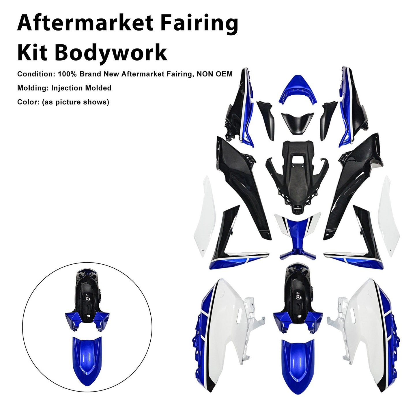 2025-2026 for Yamaha TMAX560 Injection Bodywork Fairing Kit