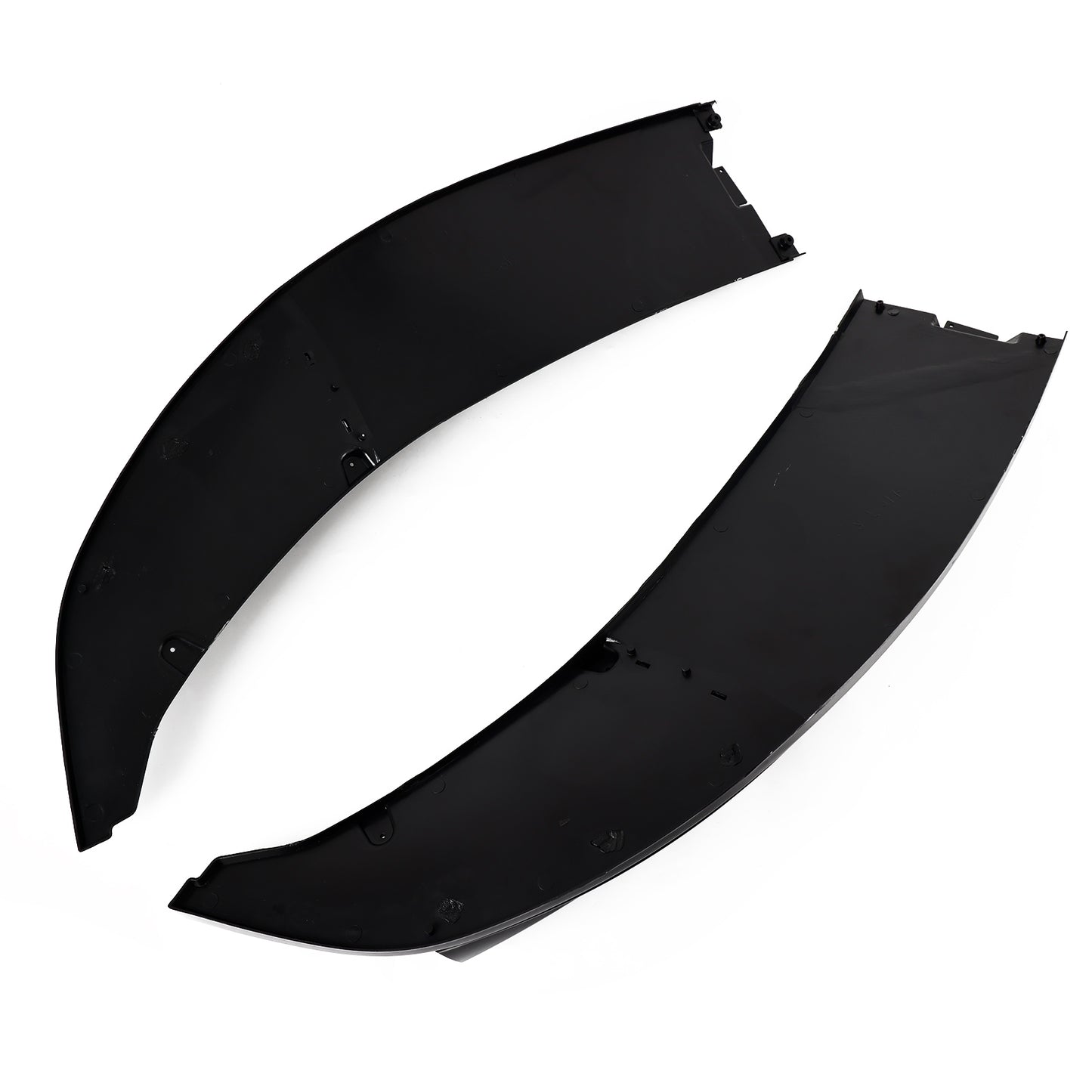 Gloss Black Front Splitter Lip Diffuser Fit BMW 5 Series F10 M Performance