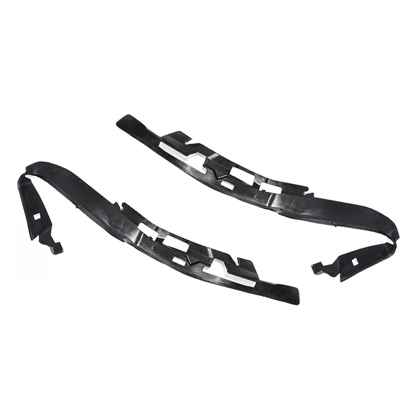 2PCS Front Bumper Headlight Lower Molding Trim For BMW 5 Series F10 F18 10-14