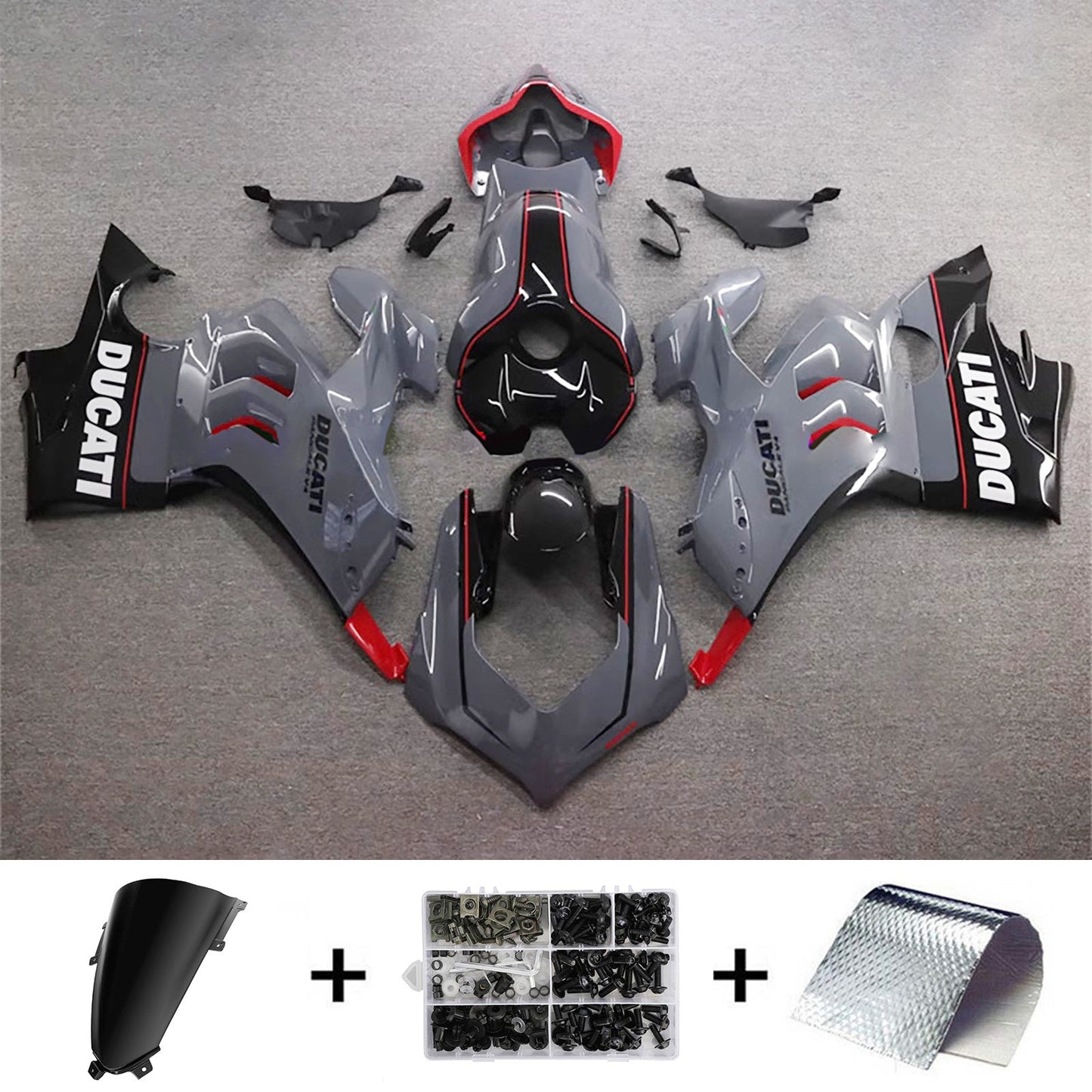 2020-2021 Ducati Panigale V4/V4S 2019-2022 V4SP/V4R Injection Fairing Kit Bodywork
